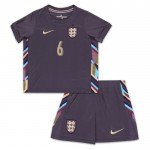 Günstige Fußballtrikots England Maguire 6 Kinder Auswärtstrikot EURO 2024 Kurzarm